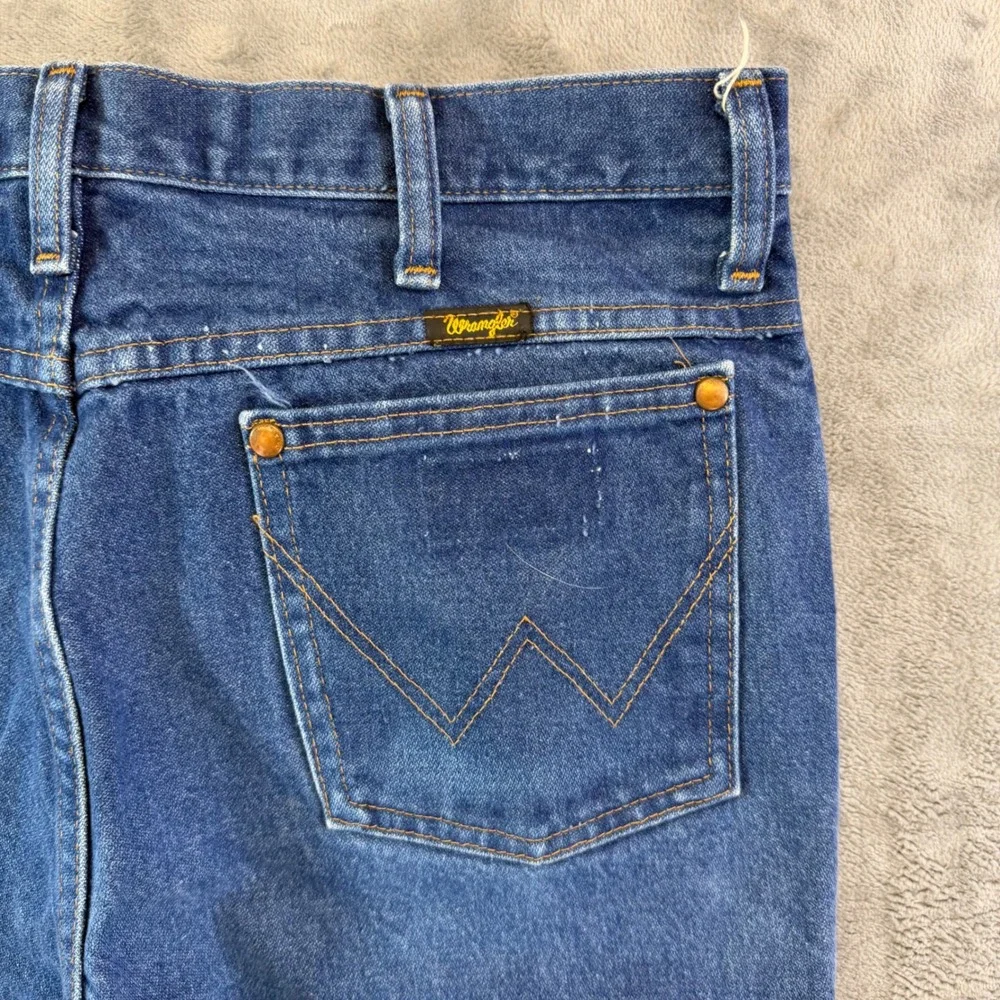 Wrangler 936 Cowboy Cut Jeans Men's Size 33x32 Blue Denim Pants Western